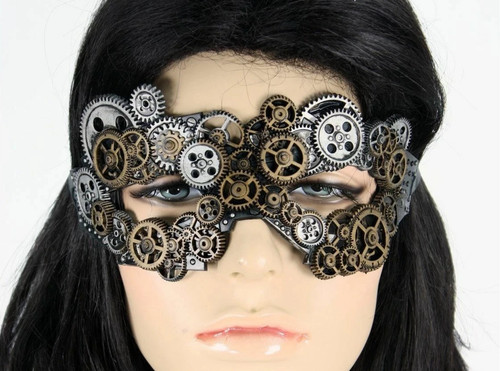 Steampunk masquerade mask - steampunk,