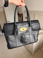Mulberry Black Leather