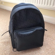 Juicy Couture Black Aspen Mini Zippy Travel Backpack