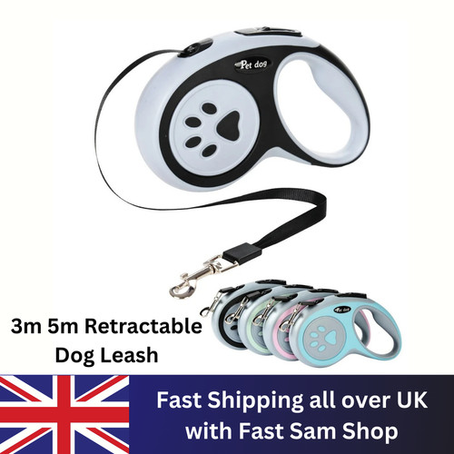Dog lead retractable - lead,