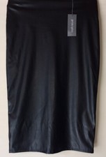 BNWT LADIES BLACK FAUX LEATHER