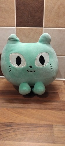 Pet simulator cyan cat plush - x,