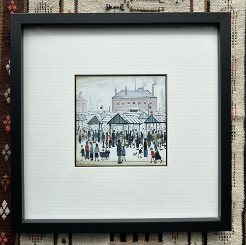 Market scene lowry - l.s., lowry-