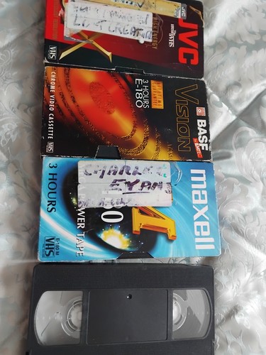 Vhs video cassette tapes - ,