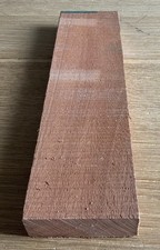 Mahogany Hardwood Timber Offcut - 30 x 7.8 x 2.8cm - Wood DIY Crafts 462h