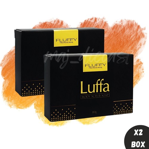 Fluffy luffa body - 2x,