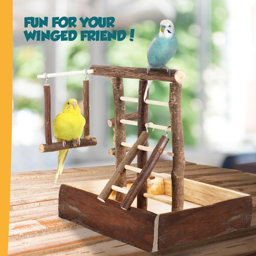 Wooden bird play - wooden,
