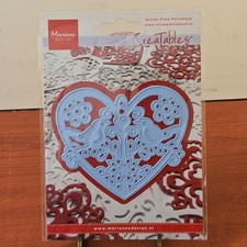 Marianne Design "Birds In Heart" Metal Crafting Die LR0186