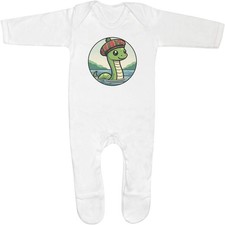 'Cute Nessie Wearing Tartan