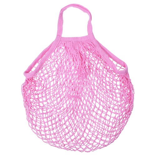 X13 pink cotton mesh bag - cotton,