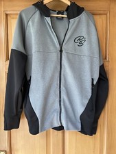 CROSSHATCH black grey hoodie, zipped, Large, outdoors, activity