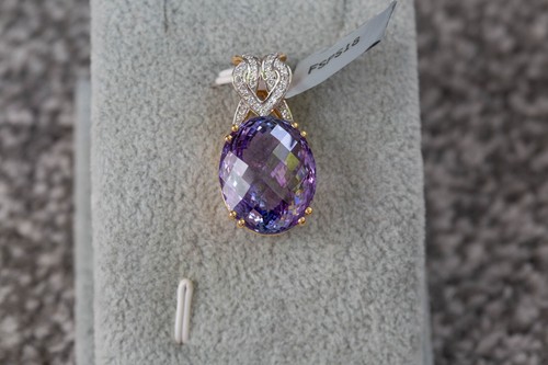 Tanzanite diamond 18k - aa,