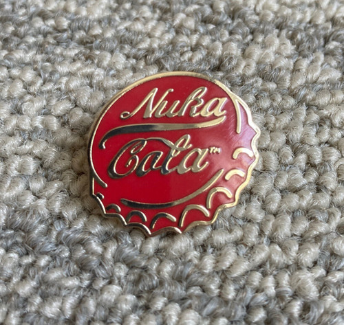 Nuka cola cap fallout - cap, enamel