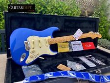 ♚NOS♚2014 Fender American Standard Stratocaster USA♚MYSTIC BLUE♚Custom Shop PuPs