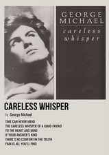 George Michael Lovely poster/print/wall art!