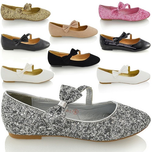 Womens flat bridal pumps - womens,