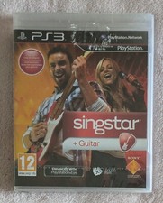 SINGSTAR GUITAR PS3 NEW SEALED