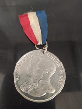GEORGE V & QUEEN MARY SILVER JUBILEE MEDAL with original RIBBON
