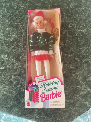 Holiday season barbie 1995 - holiday, barbie,1995