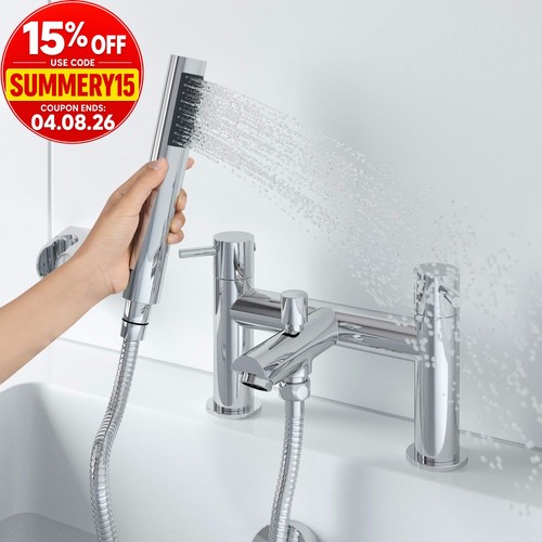 Modern bathroom bath shower - bath,