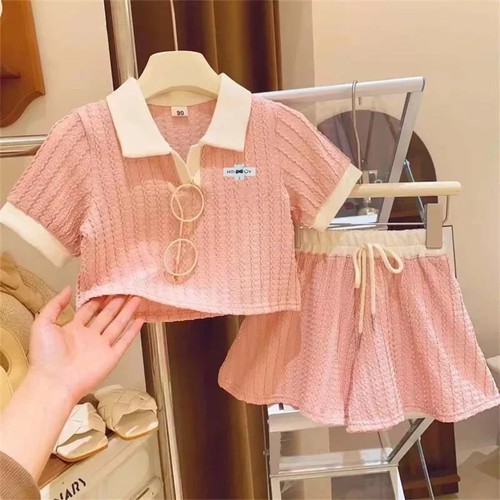 Girls cotton summer outfit - cotton,