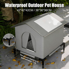 Grey cat shelter waterproof - grey,