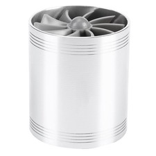 Silver Car Air Intake