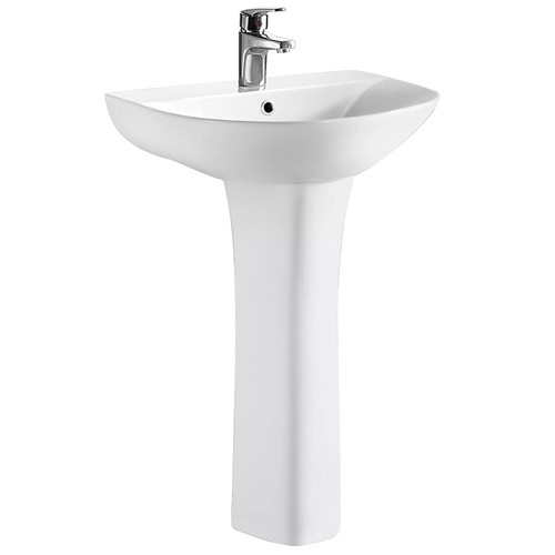 Tap hole round ceramic - ceramic, basin