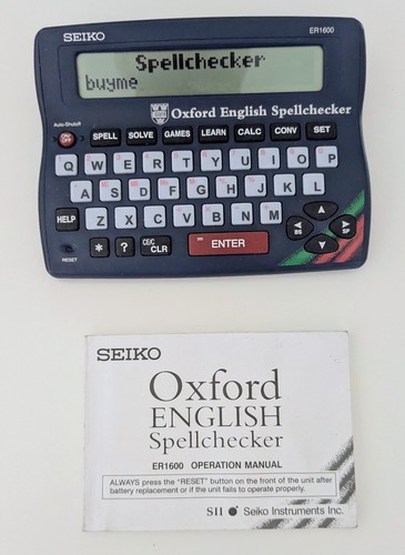 Seiko er1600 oxford crossword - er1600,