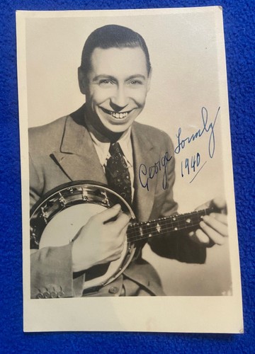 George formby signed - george,