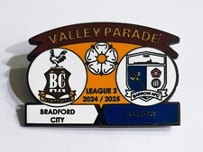 Bradford City 24/25 Season Match Badges