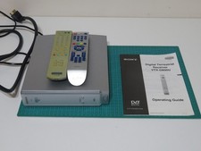 Sony VTX-D800U TV Digital Receiver/Freeview Box  with Manual and 2x Remotes