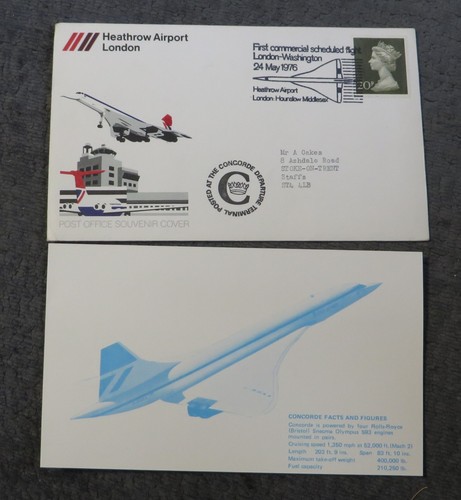 Souvenir fdc concorde - fdc,