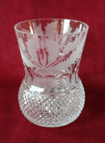 Edinburgh crystal thistle - crystal,