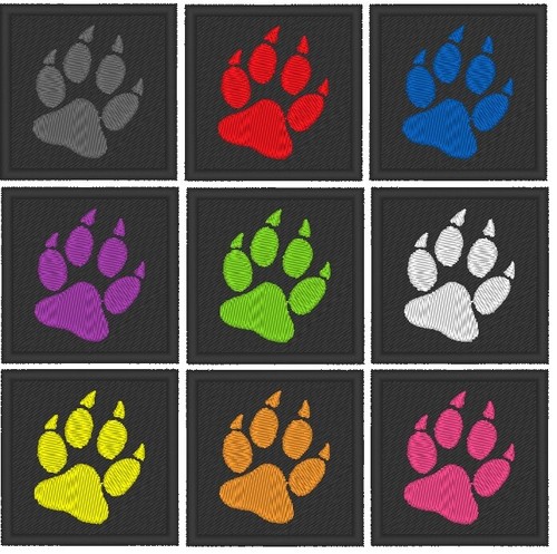 Dog unit handlers 50x50mm - handlers,