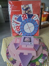 2 New  3 Tier Cakestands