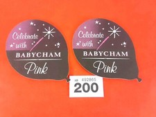 Beer Mats   Babycham  Pink