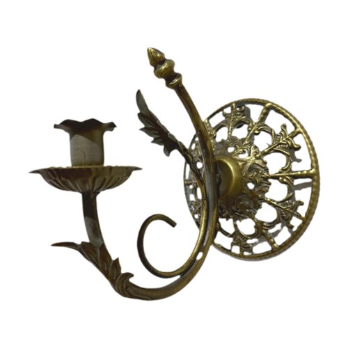 Candlestick holder metal - holder, wall