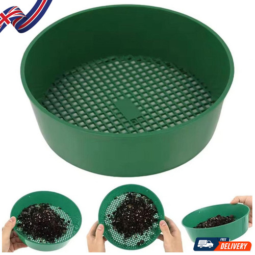 Round garden sieve - sieve, riddle