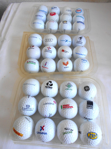 Golf balls with - 36,