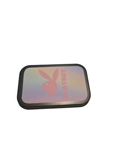 Tobacco tin 1oz hinged - tobacco,