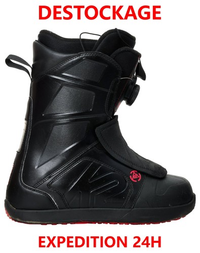 Used snowboard boots black - used, k2