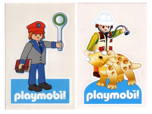 Playmobil vintage stickers - playmobil, 2