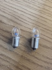 2 x PR2 Bulbs, 2.5v, 0.3 Amp, 0.5 Amp  
