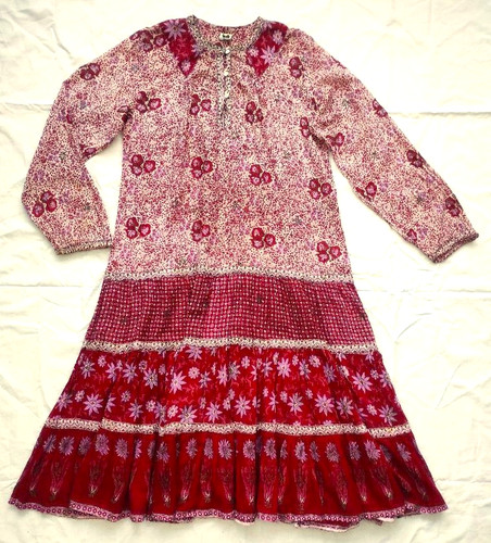 Vintage indian block print - vintage,
