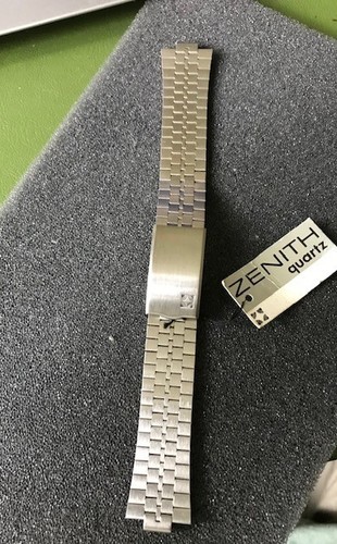 Zenith quartz steel bracelet - zenith,