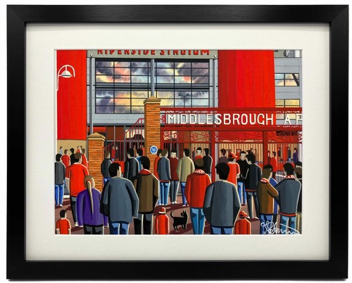 Middlesbrough framed - middlesbrough., &