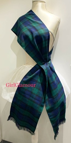 Black watch tartan sash - watch,