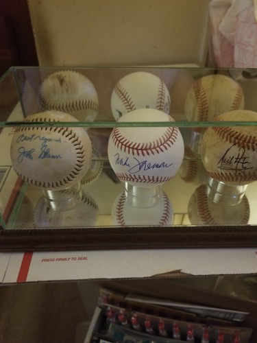Baseball nasa display signed - nasa,