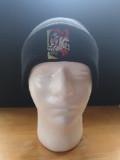 Ska Girl Black Wool Beanie Hat